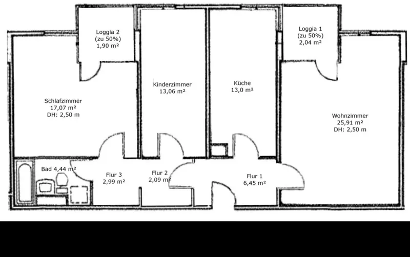 Alltagstaugliche 3-Zimmer-Wohnung in Charlottenburg — photo 1
